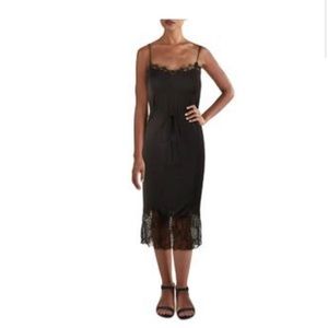 French connection Rosemaria Lace Jersey Dress